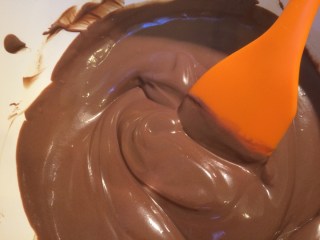 Chocolate mixture and silken tofu